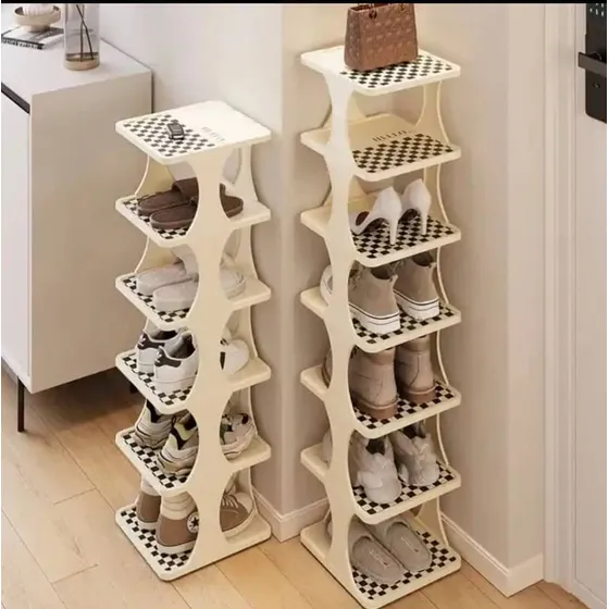 Zapatera Organizador Apilable Horizontal Cuarto 7 Hileras