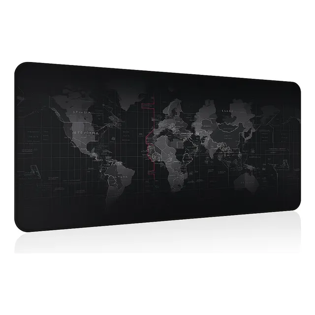 Mouse Pad Mapa 80x29 Cm Antideslizante Mousepad
