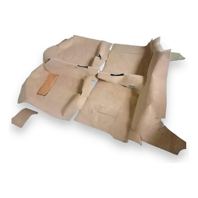 Alfombra Beige Para Mk2/a2 Jetta Golf 2y4 Puertas Pisa Pie