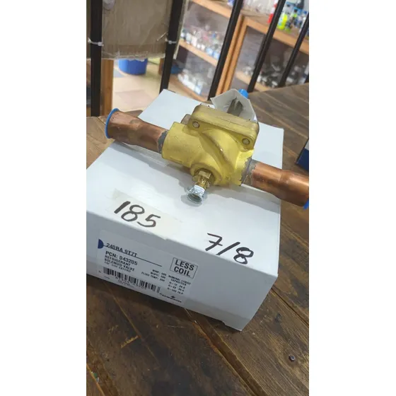 Válvula Solenoide 7/8 Emerson Soldable