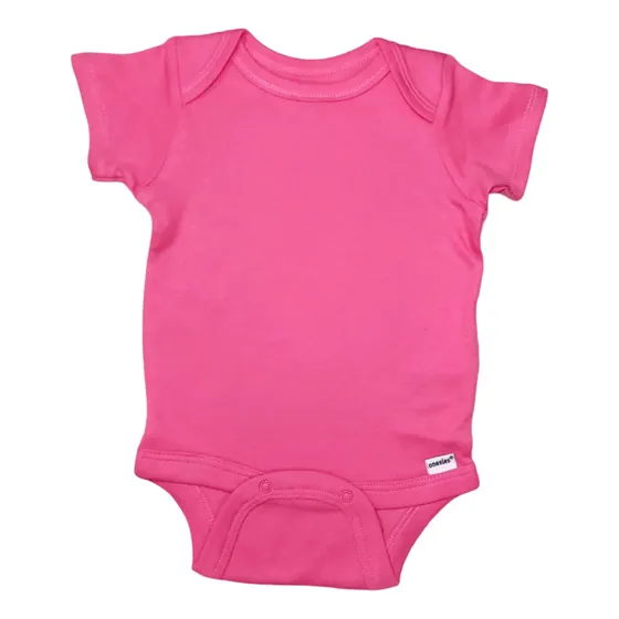 Body Gerber Para Niña Color Fucsia