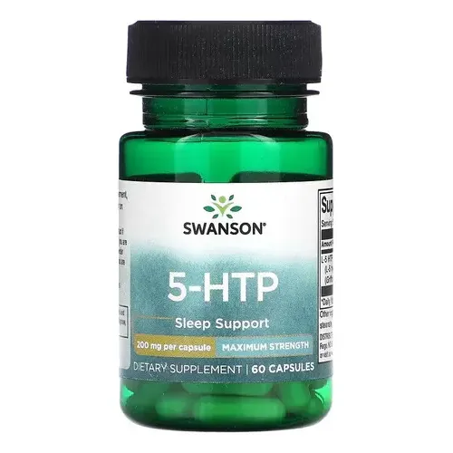 Swanson Soporte Sueño 5-htp Fuerza Máxima 200mg 60cap Sabor Sin Sabor | Cuotas sin interés