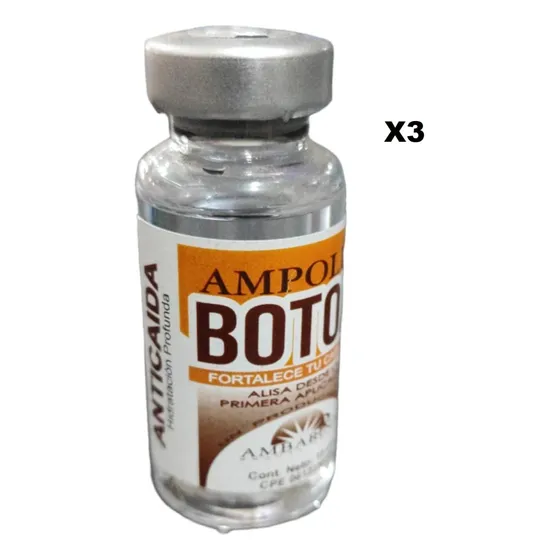 Ampolla Botox Ambarina 15 Ml X 3unid Black&white
