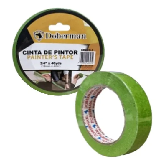 Cinta Adhesiva De Pintor 3/4 X 42m