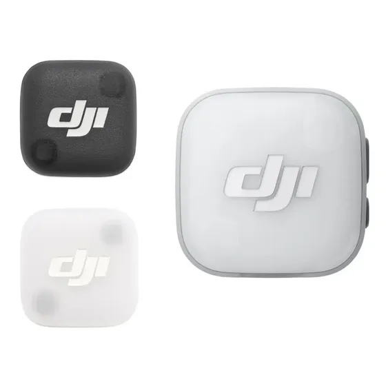 Transmissor Dji Mic Mini 2, mini microfone sem fio, ultraleve, tempo de execução de 8H, economia de