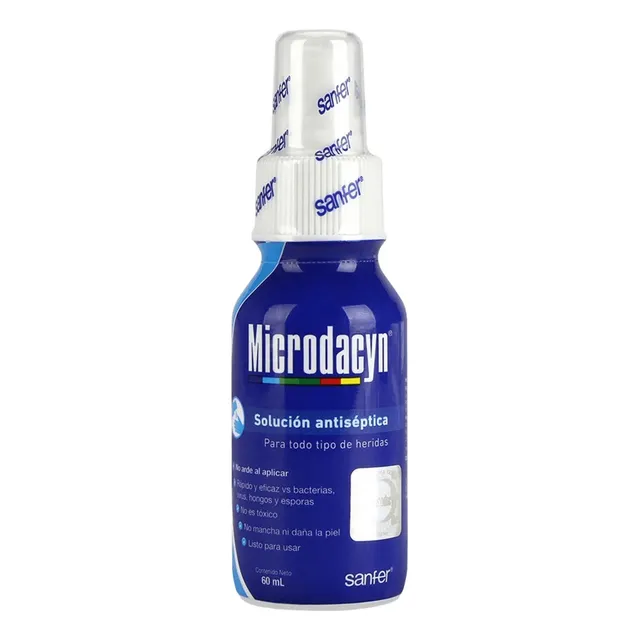 Microdacyn Esterilizante Y Antiseptica De 60 Ml ( 3 Pack )