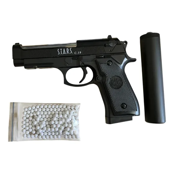 Fusil-pistola-airsoft-colt-king-full Metal-paintball-6mm