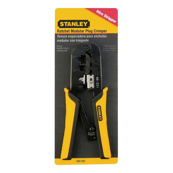 Stanley 96-225 10-24 pelacable y ponchador cortador crimpeado AWG autoajustable
