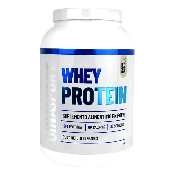 Whey Proteina Suero De Leche Vainilla Qinasport 900 G
