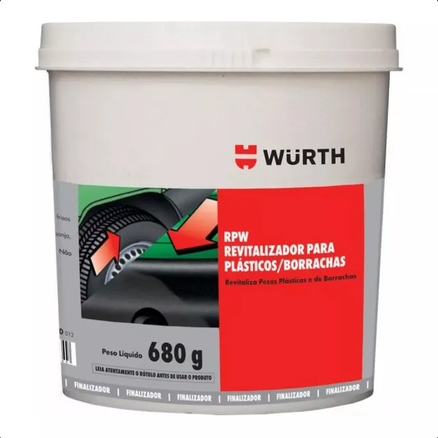 Renovador De Plástico E Borracha Rpw Wurth 680g