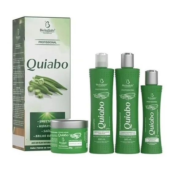 Kit Capilar Profissional Quiabo Bio Instinto