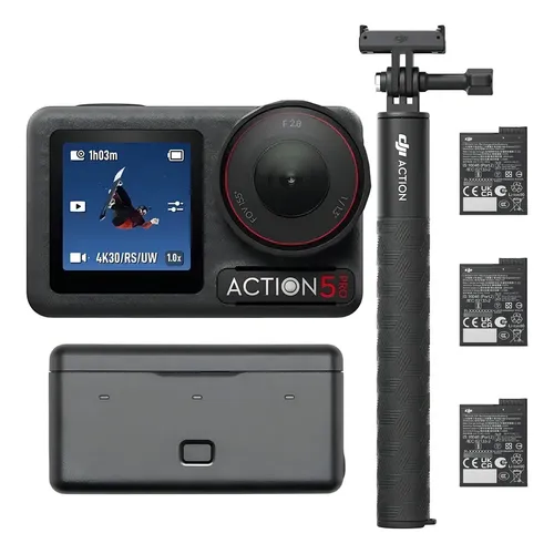 Câmera Dji Osmo Action 5 Pro ( Visiontech Combo ) | Parcelamento