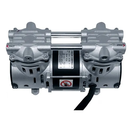 Mini Cabezal Compresor Libre De Aceite 1/2 Hp Oxigeno 127v