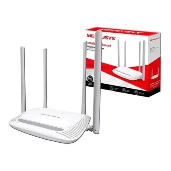 Router Wifi Mercusys 4 Antenas Mw 325r 300 Mbps