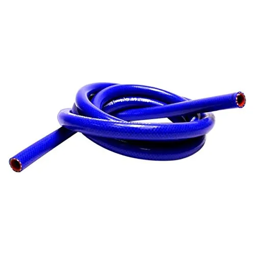 Hps 3/4  Id Azul Silicona Alta Temperatura Reforzada Manguer