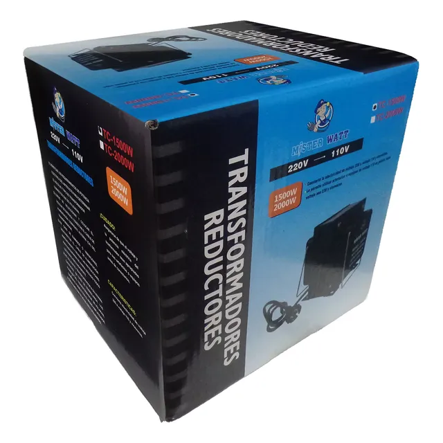 Transformador 1500 Watts 220v - 110v