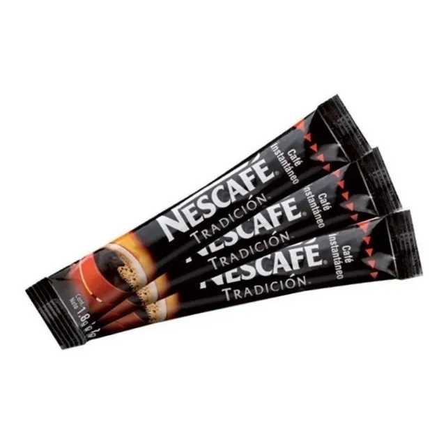 Caja Nescafe Tradición Stick Granel 180x1,8 Gramos