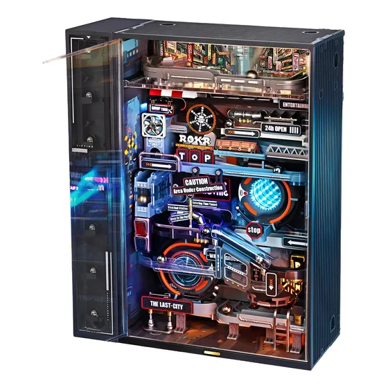 Puzzle 3d Rokr Robotime Last City Rompecabezas