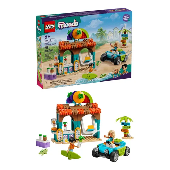 Lego® Friends Puesto De Raspados De La Playa Set 42625