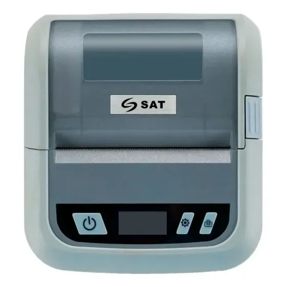 Impresora Portátil Bluetooth SAT AF330 80mm Recibos POS Gris | Cuotas sin interés