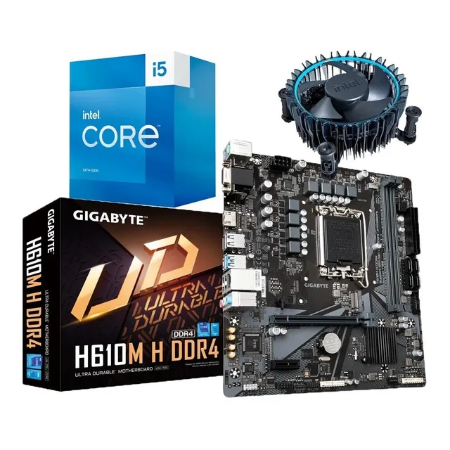 Combo Board H610m Procesador Intel Core I5 13400f Pc