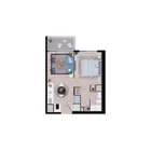 1 dormitorio  |  1 baño