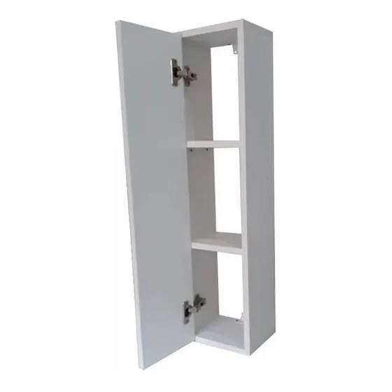 Nicho Prateleira Armário Banheiro 3 Divisória Mdf Branco