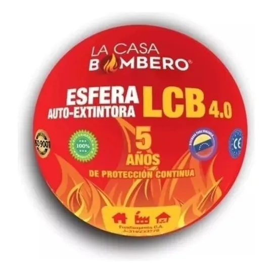 Esfera Extintora 1.3 Kg Incendio Lcb