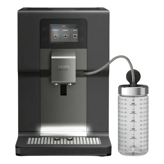 Cafetera Krups Intuition Preference Touch EA875 super automática gris expreso 220V