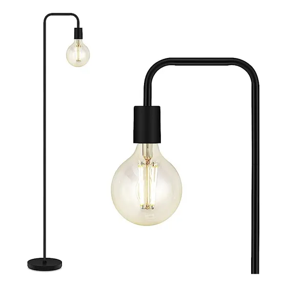 Lámpara De Pie Industrial De 63 Pulgadas Vintage Minimalista