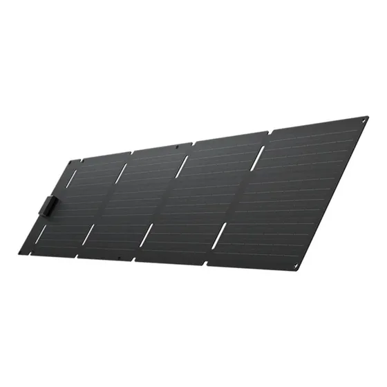 Panel Solar Plegable (tipo C) Ecoflow 60w Negro 22v 25.6v