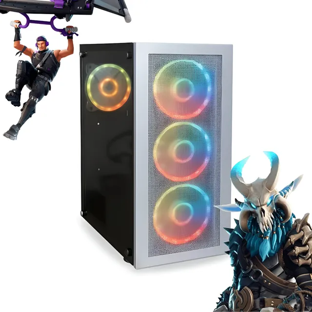PC GAMER AMD RYZEN 5 16GB RAM RADEON RX 6600 8G GAB RGB VER4