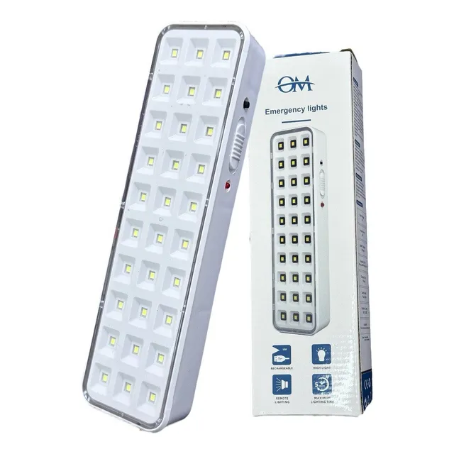 Luz De Emergencia Led Slt 30 Leds Recargable