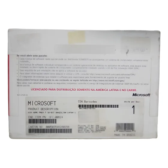 Win Home Prem 7 32 Bit Gfc-00624 Para Pc Lacrado
