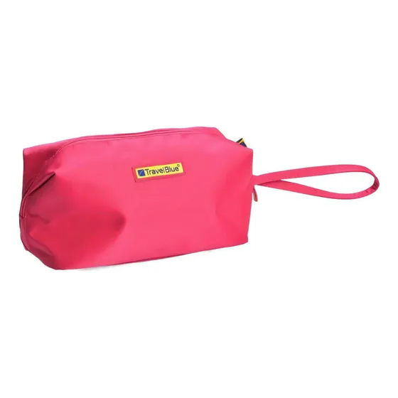Bolso Neceser De Viaje Organizador Maquillaje Cosmetiquera Color Rosa