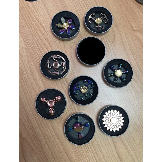 Spinner De Metal Multicolores