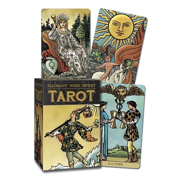 Cartas del Tarot Radiant Wise Spirit The Scarab Radiant Wise Spirit Tarot