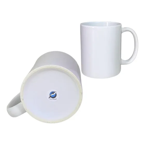 Taza Orca Sticker Azul X36 Unidades Para Sublimar, Reforzado