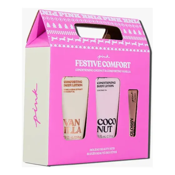 Set Loción Victoria Secret Pink Coco Y Vainilla
