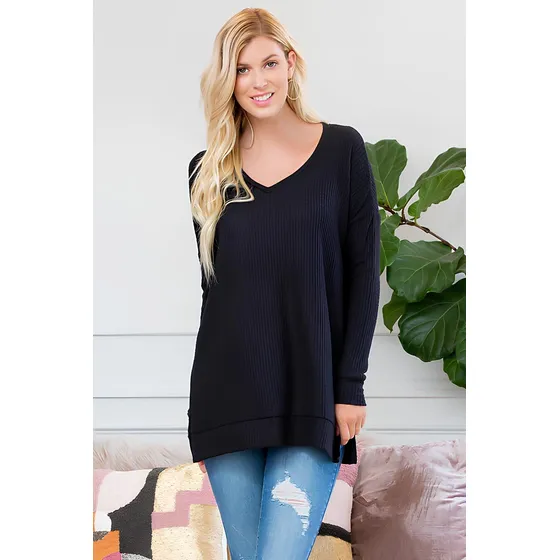 Sweater Remerón Buzo Oversize Angorina Acanalada