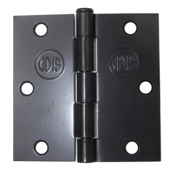 Pack 3 Bisagra Acero Odis 3,5 X 3,5x 2.0mm Negro