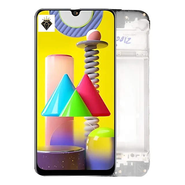 Display Tela Touch Frontal Compatível M31 / M315 Aro Oled