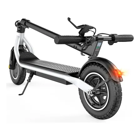 Patinete Elétrico 500w Autonomia 37km Dobrável Ipx4 App 10  Branco