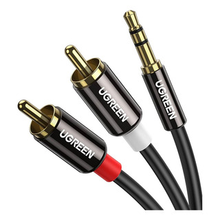 Cable De Audio De 3,5 Mm A 2rca Macho/macho De 3 M Ugreen Cable De Audio De 3,5 Mm A 2rca Macho/macho De 3 M Ugreen