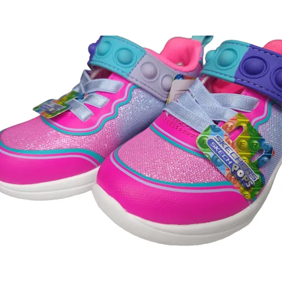 Skechers S-lights Star Sparks Velcro Niñas