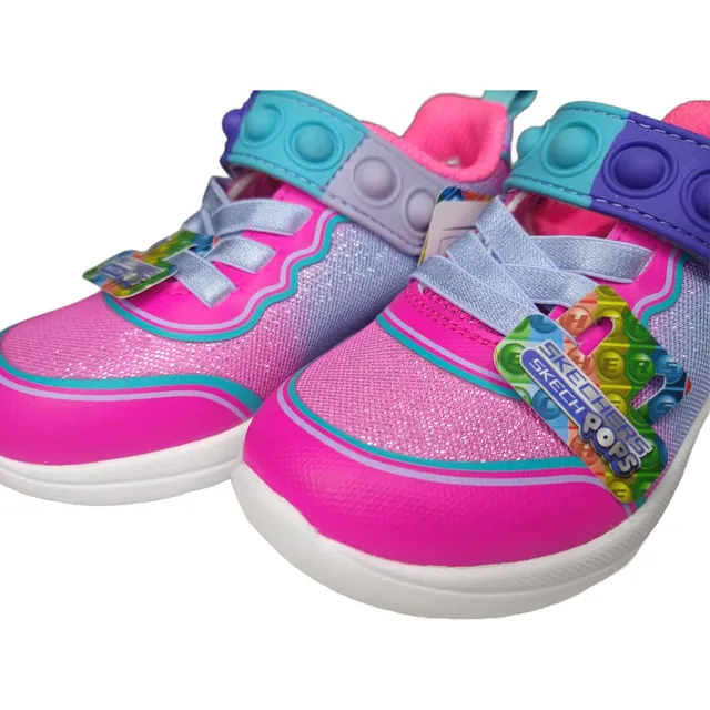 Skechers S-lights Star Sparks Velcro Niñas