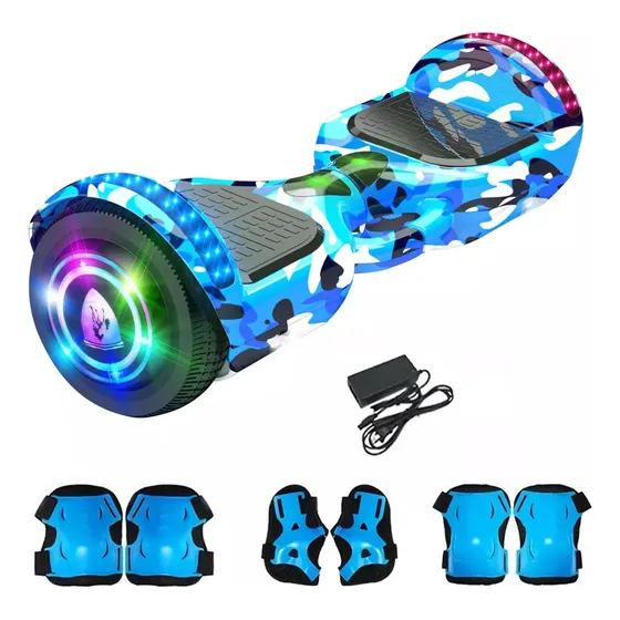Patinete Electrico Hoverboard Electrico Con Bt 7 Pulgadas Color 1 Hisemy H1