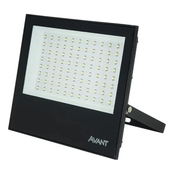 Refletor Led 200w Avant Slim 200 127/220V Branco Frio 6500k