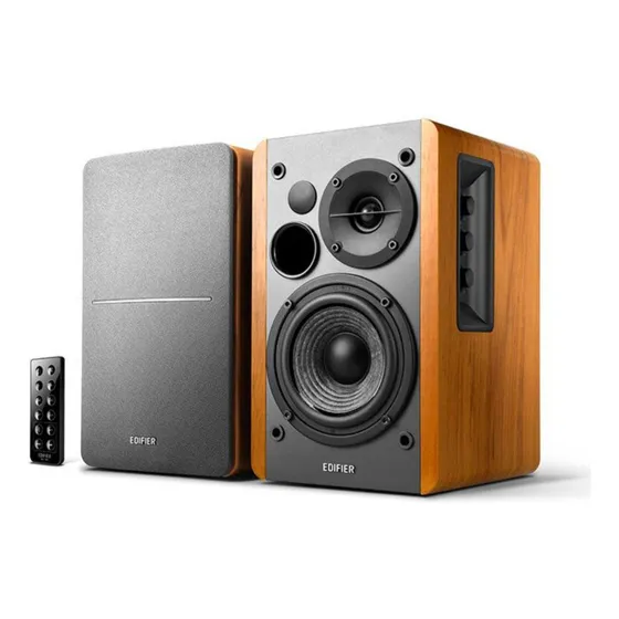Edifier R1280db Par Caixas Som De Monitores Home Studio 42w Cor Madeira Mad 127/220V