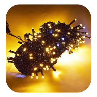 Kit 16 Cordão 100 Leds Com Strobo Prova D'água 10m Natal Kit 16 Cordão 100 Leds Com Strobo Prova D'água 10m Natal